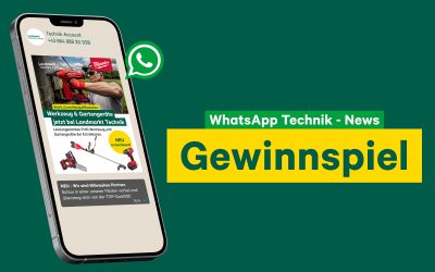 Gewinnspiel-Richtlinien Technik WhatsApp Account