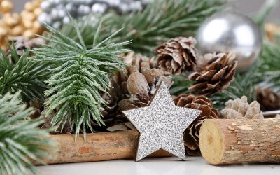 Landmarkt Lagerhaus Basteltipp: Weihnachtliches Winterbäumchen