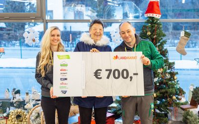 Mitarbeiter*innen der Landmarkt KG zeigen soziales Engagement