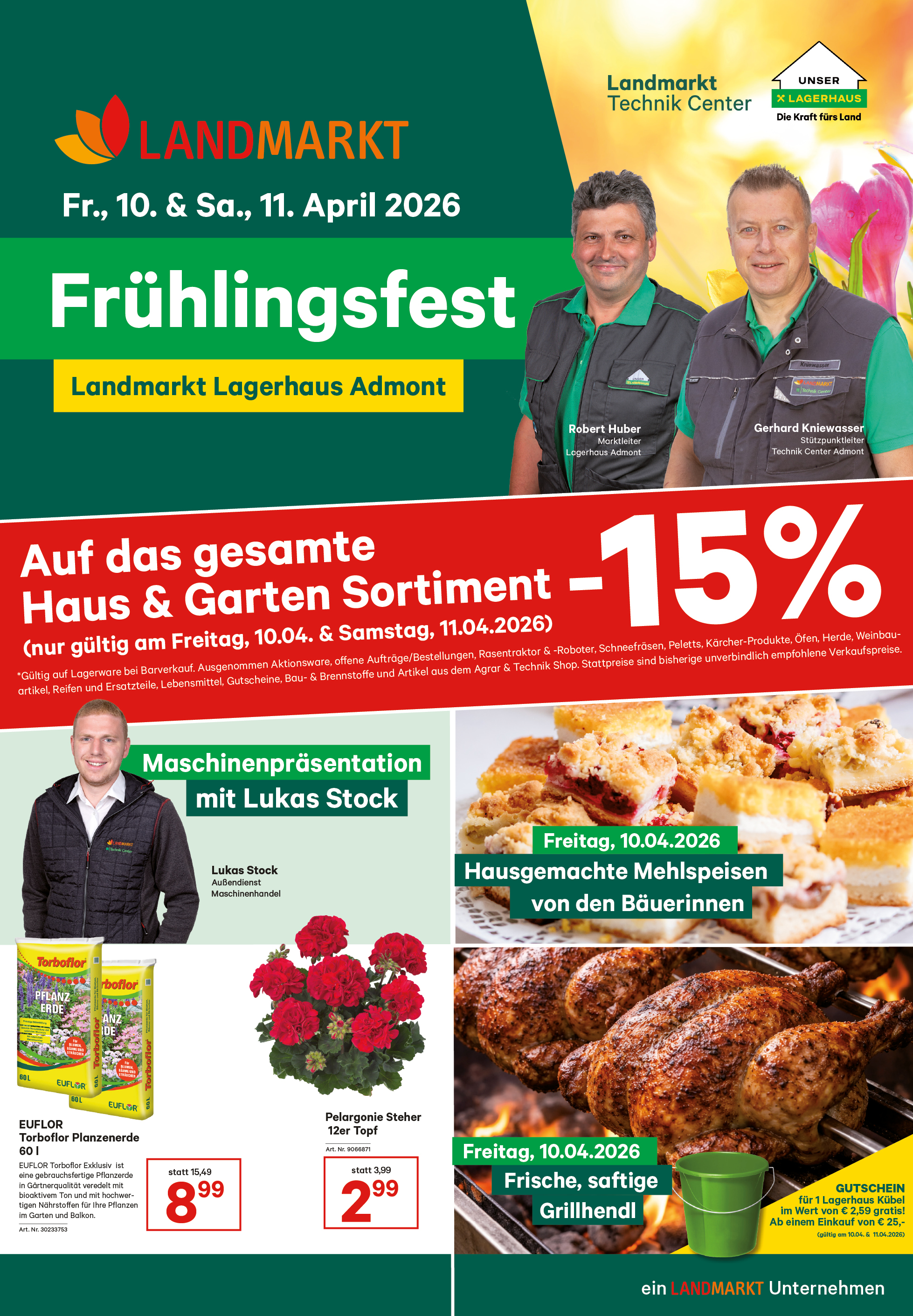 Vorschau Flugblatt Frühlingsfest Admont