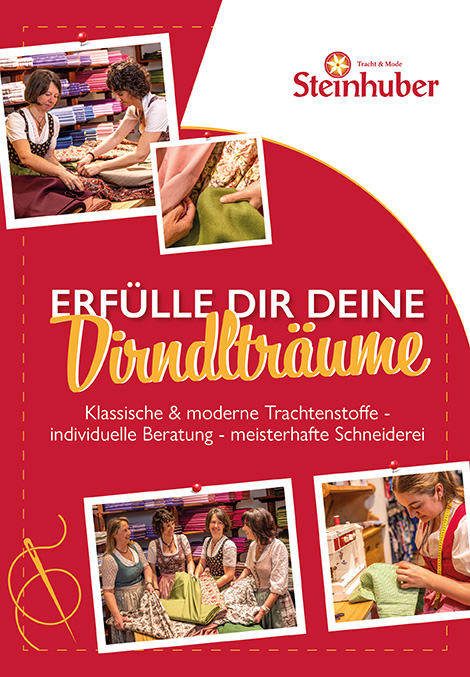 Vorschau auf das Flugblatt Dirndlstoffe Tracht & Mode Steinhuber