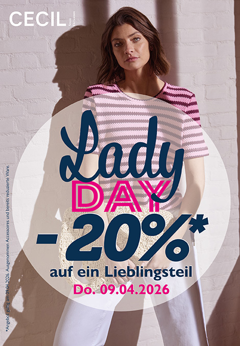 Vorschau auf Flugblatt Lady Day im CECIL Store ELI Liezen
