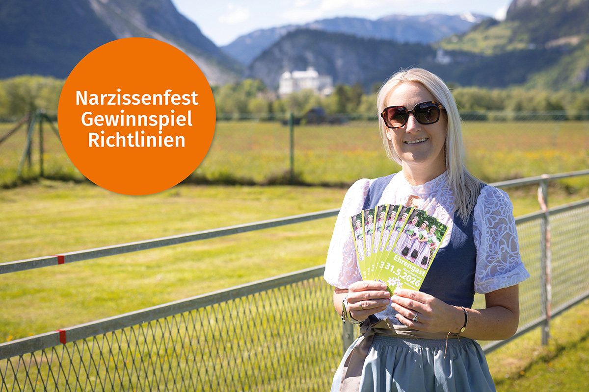 Gewinnspiel Narzissenfest 2026 Landmarkt Richtlinien