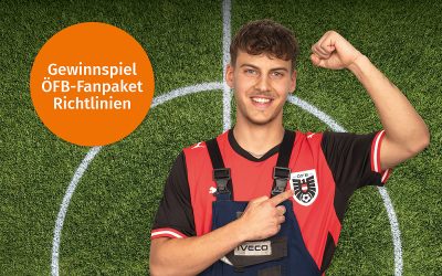 Gewinnspiel ÖFB-Fanpaket Landmarkt Richtlinien
