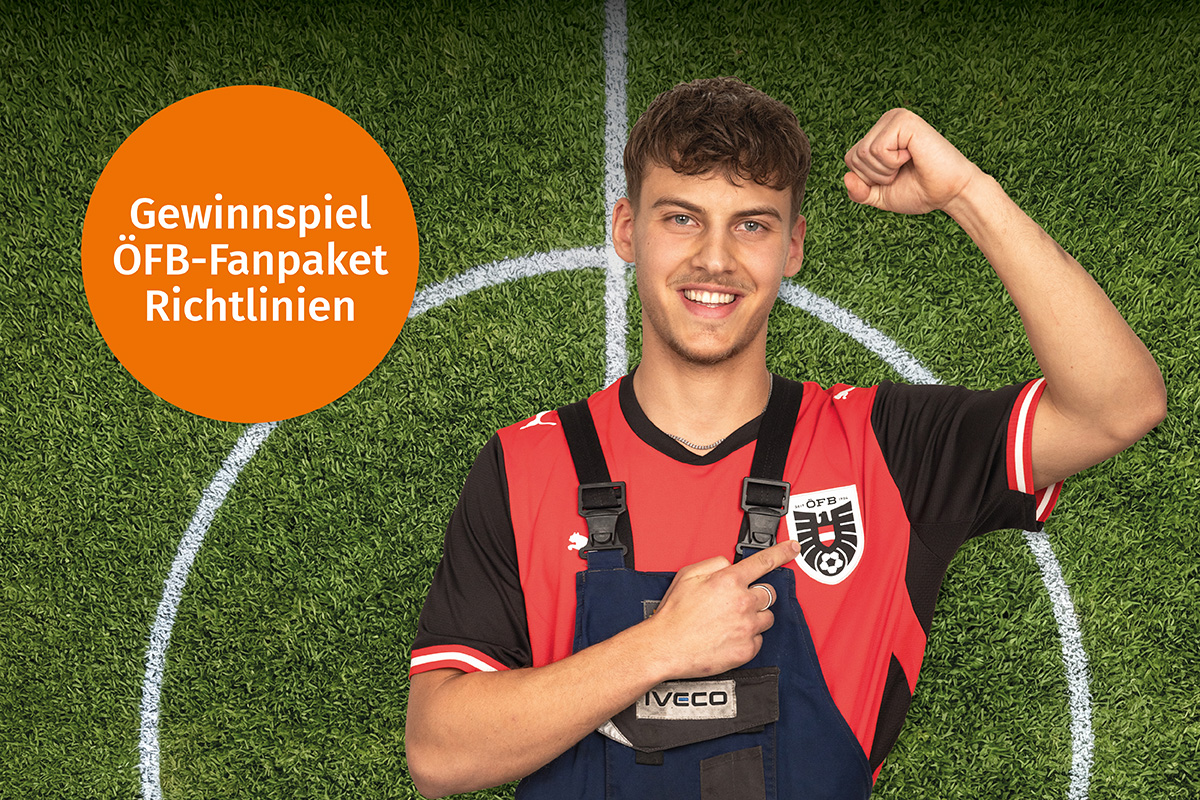 Gewinnspiel ÖFB-Fanpaket Landmarkt Richtlinien