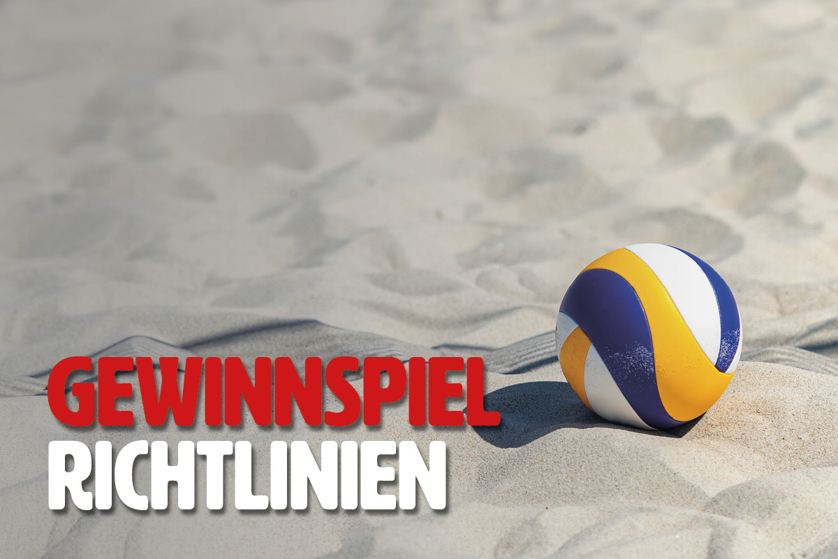 Gewinnspiel Beachvolleyball Championships Schladming Richtlinien